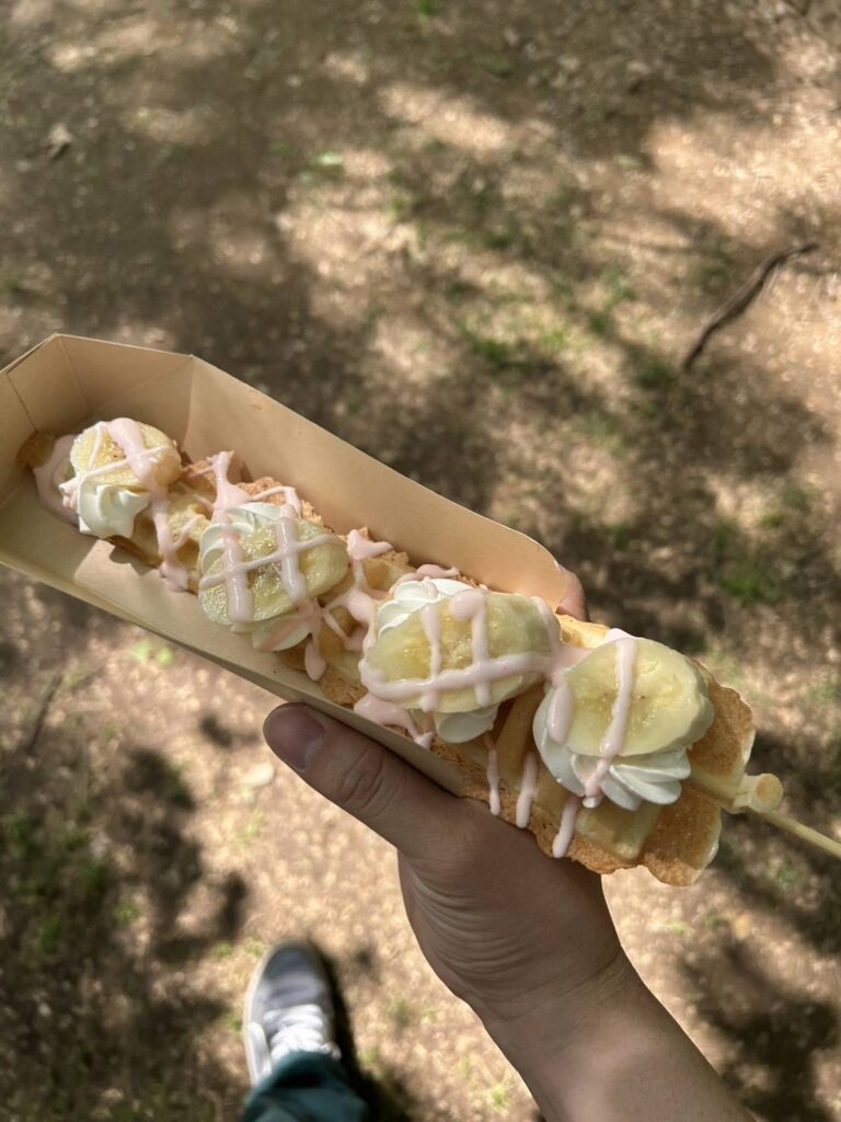 札幌まつり米粉ワッフル