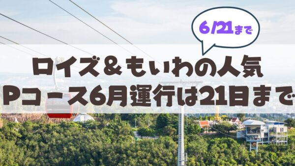 【6月乗るなら21日まで】もいわ山・ロイズを巡る初夏の定期観光バスガイド